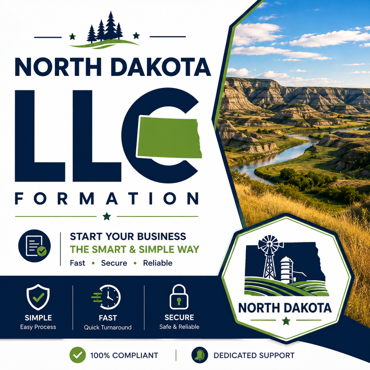 Launch Your North Dakota Business with Confidence
