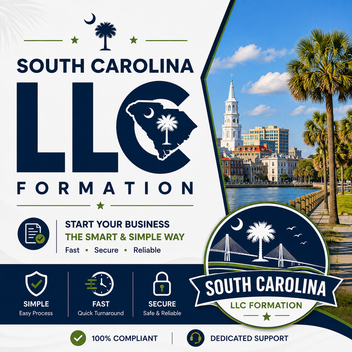 Turn Your Business Idea Into a South Carolina LLC