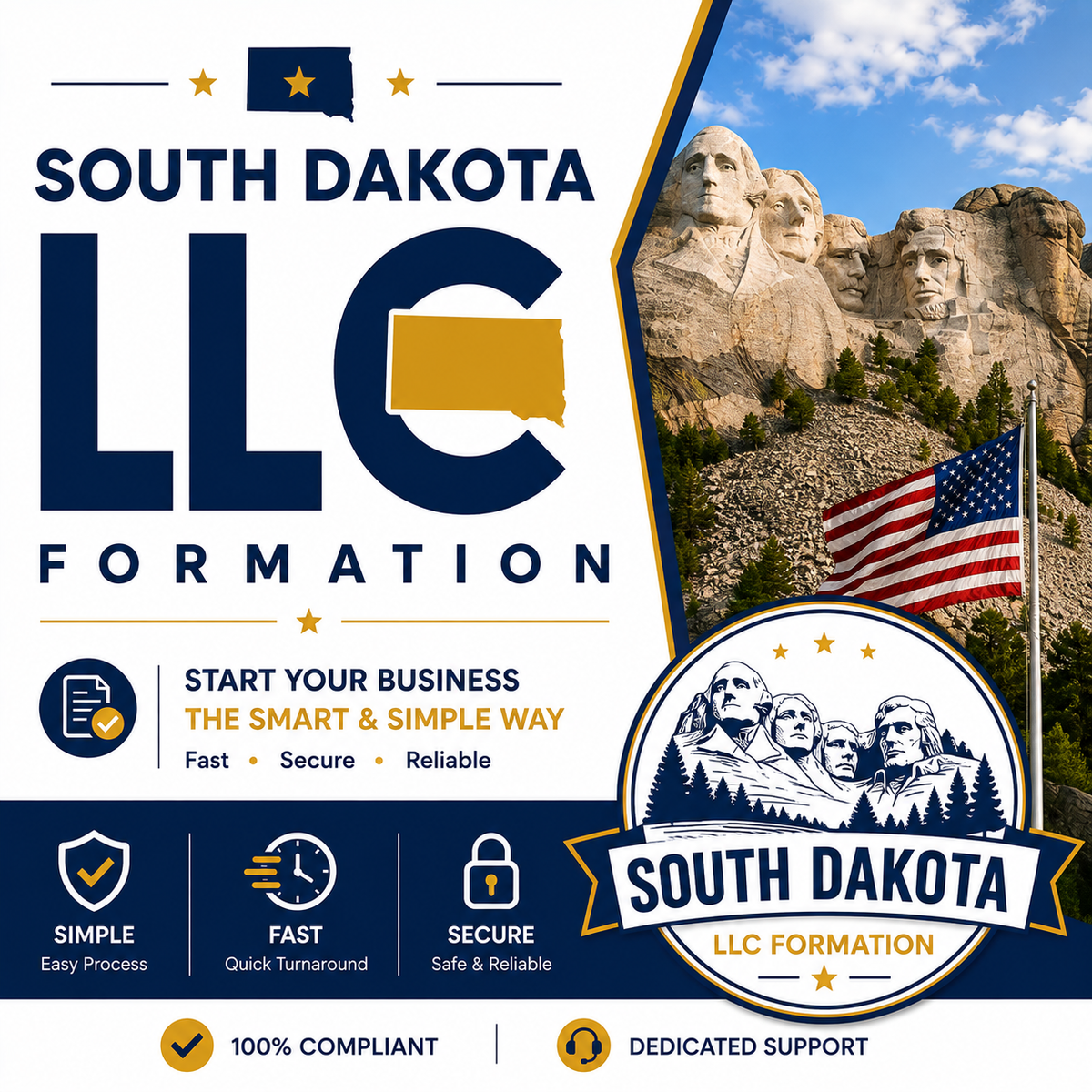 From Idea to South Dakota LLC  We Make It Simple